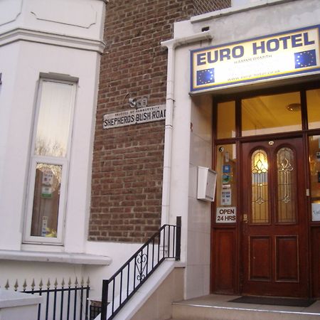 Euro Hotel Londra Dış mekan fotoğraf
